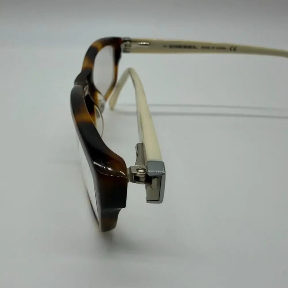 Diesel Eyeglasses 53-15-135 DV 0171 0Q8C Tortoise and Cream Frames Only